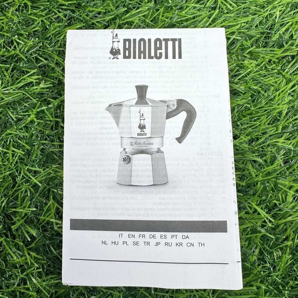 Bialetti Moka Exclusive Stovetop Espresso Maker 3 Cups - Silver 0009053 4.4 oz - Picture 6 of 11